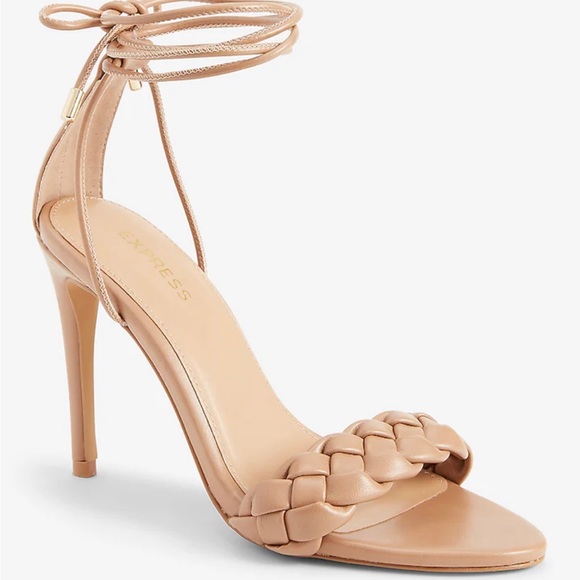 Express Braided Lace Up Heel - Picture 2 of 7